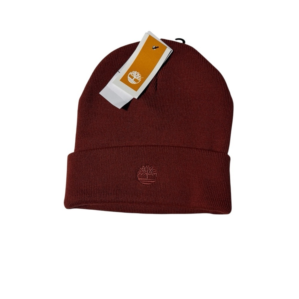 NWT Timberland Burnt Orange Beanie O/S Streetwear Urban Unisex Skater